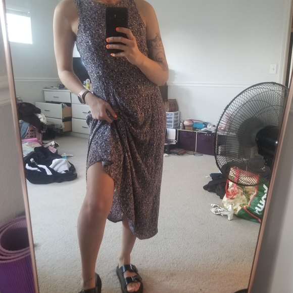 Vintage floral maxi dress - Picture 3 of 6